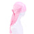 Baby pink silky durag